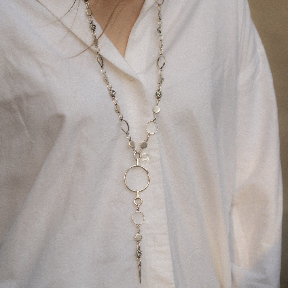 Anastasia Necklace - Grey