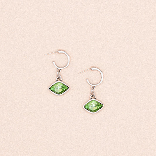 Apple Earrings Green
