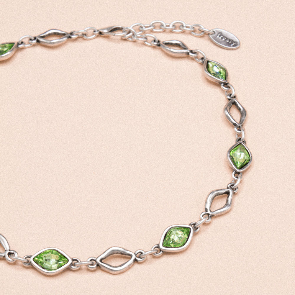 Apple Necklace Green