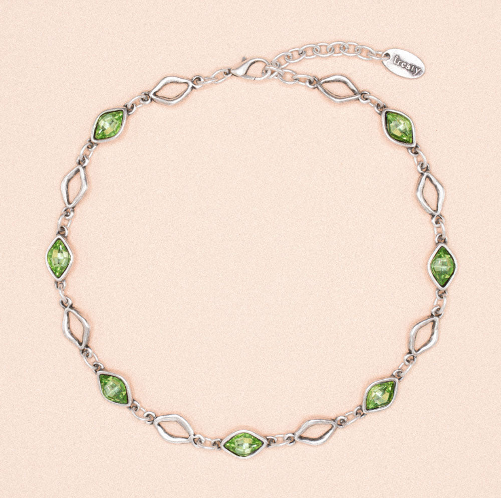 Apple Necklace Green