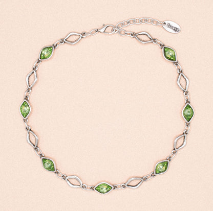 Apple Necklace Green