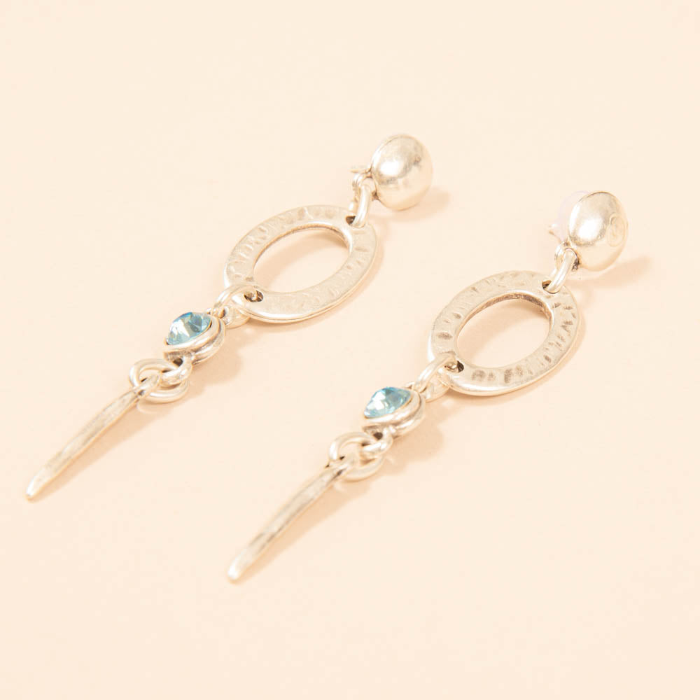 Octavia Earrings - Blue