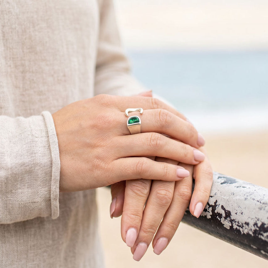 Cara Ring Green
