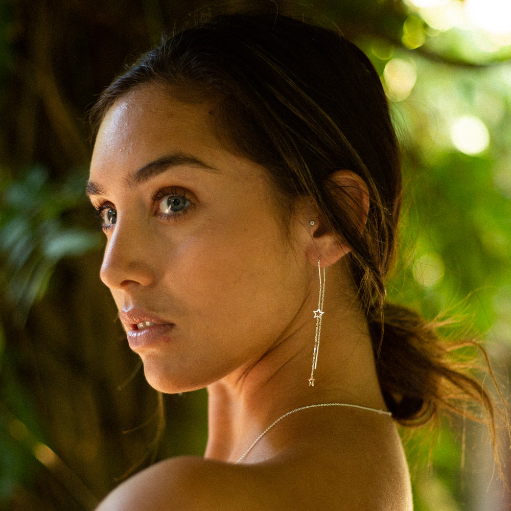 Comet Drop Earrings
